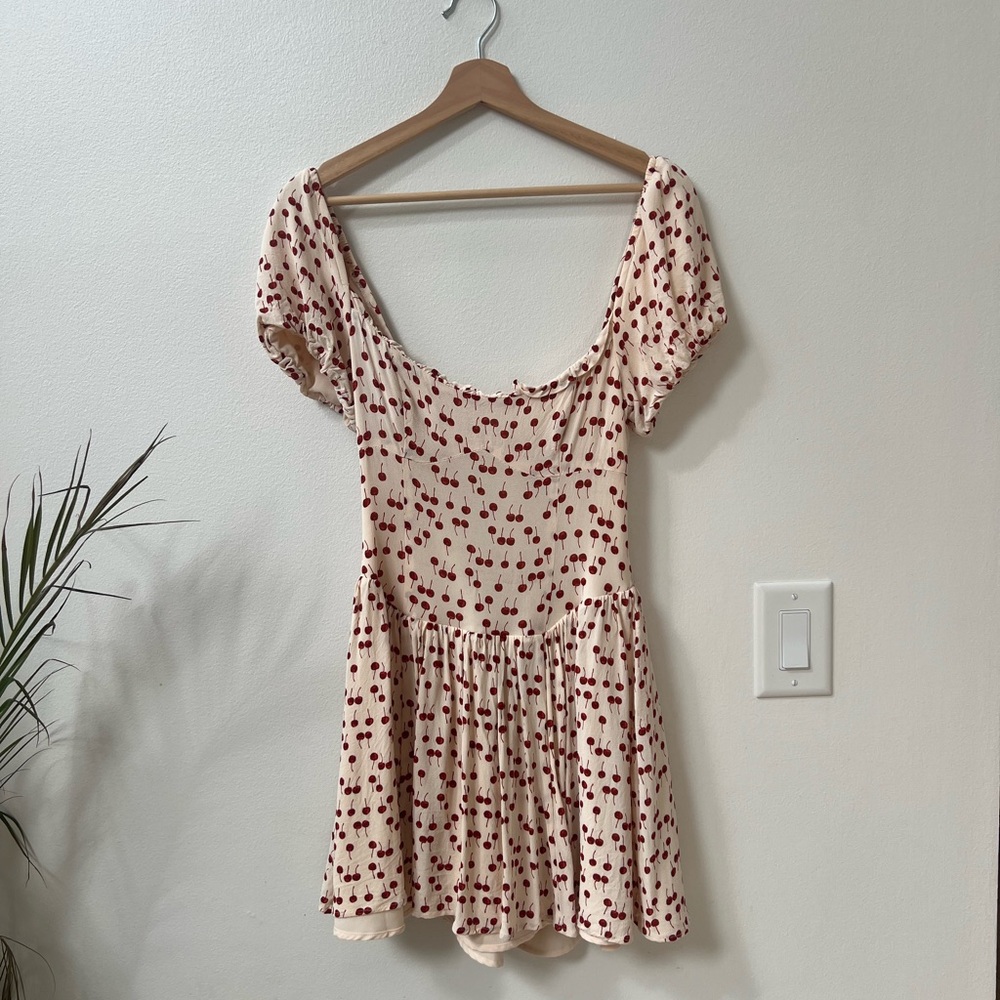 Cherry Davonne Reformation Dress